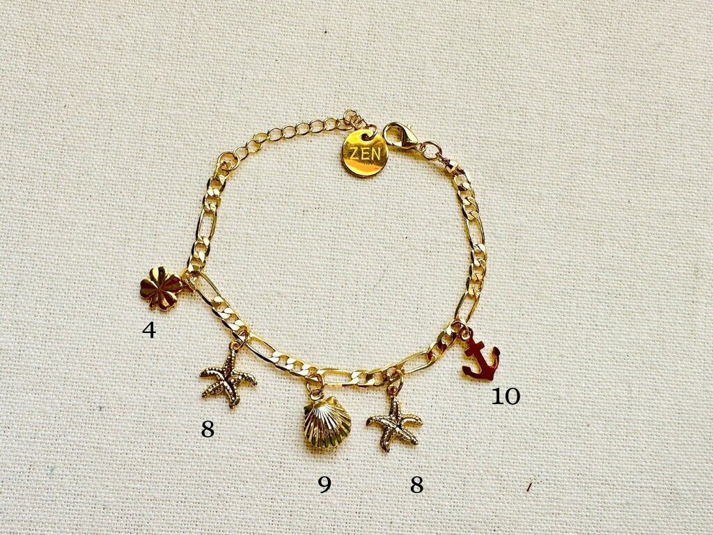 Bracelet à breloques personnalisé